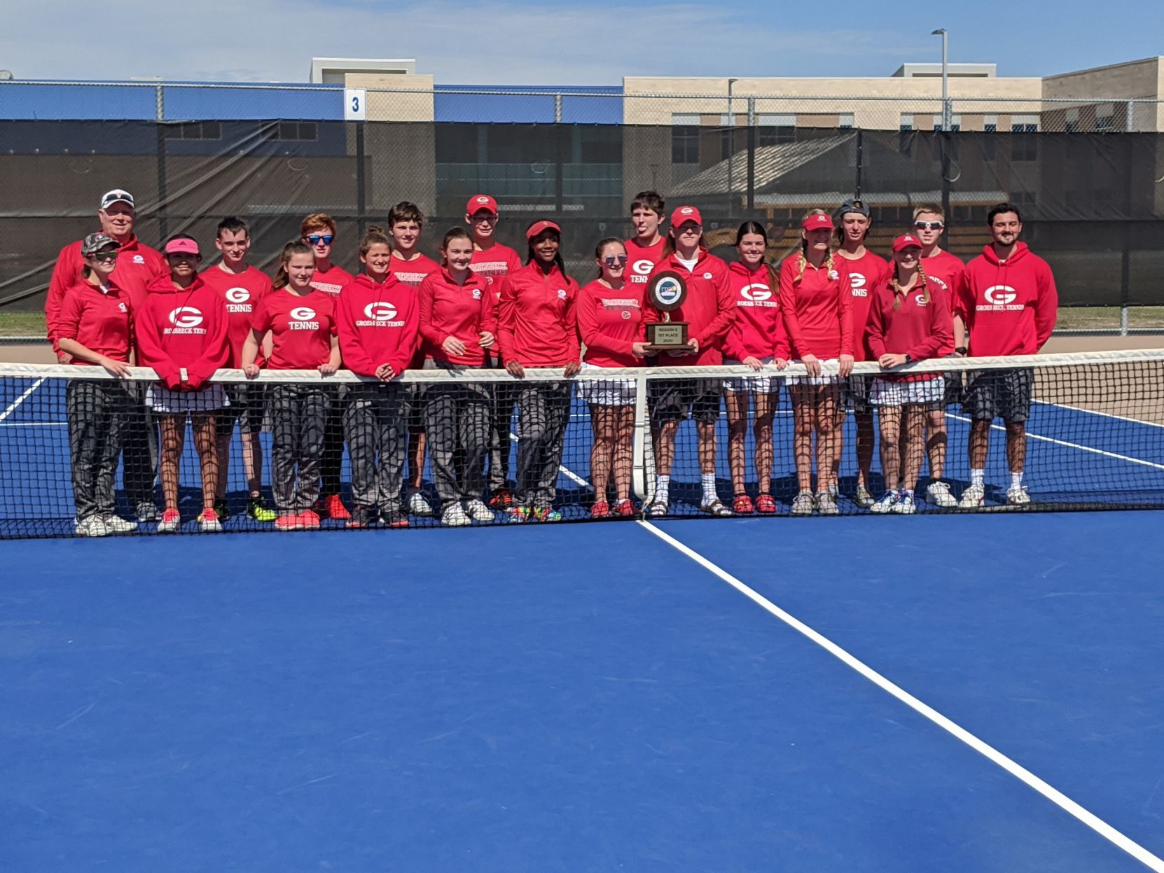 Groesbeck team tennis